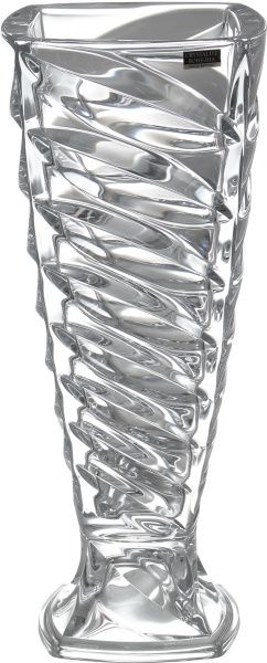Ваза стеклянная Facet 33 см Bohemia