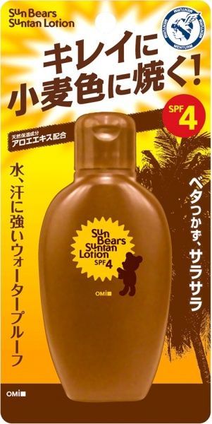 Лосьон для загара OMI Sun Bears SPF4 100 мл