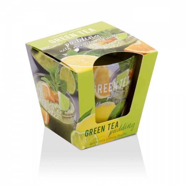 Свічка ароматична Bartek Candles Зелений чай (115 г) 