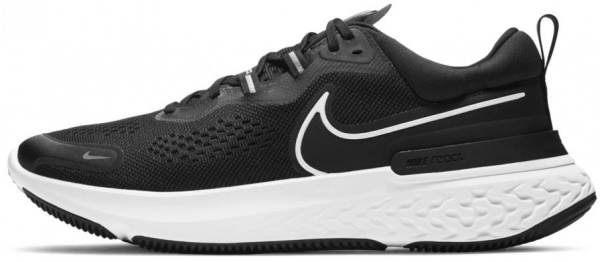 Кросівки Nike NIKE REACT MILER 2 CW7121-001 р.45 чорно-білий
