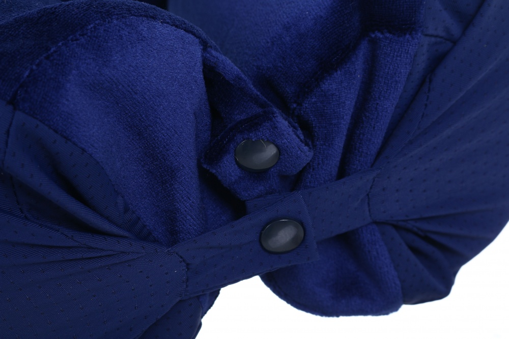 Подушка для подорожей Twist Navy Luna 66x10 см синій