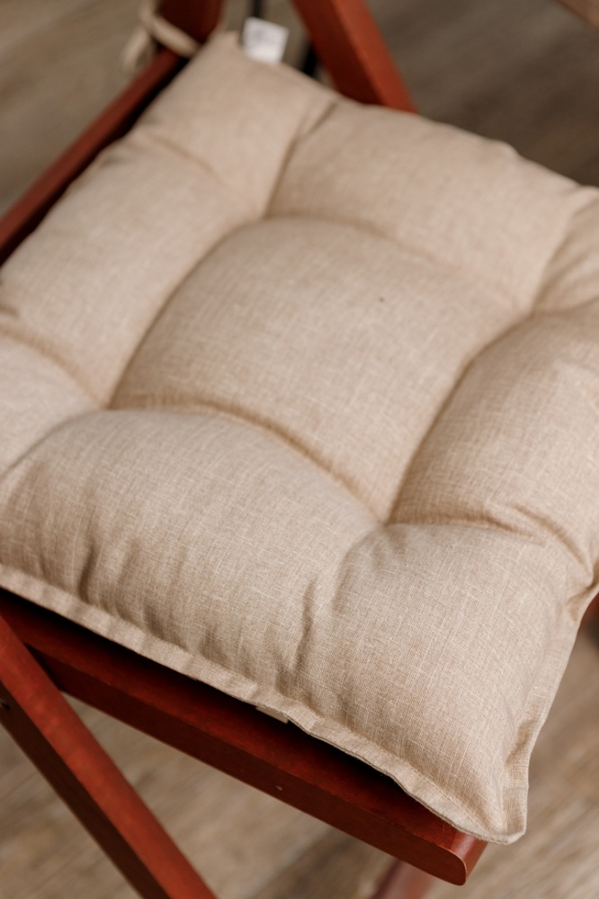 Подушка на стул 40х40 Корица Мокко Прованс