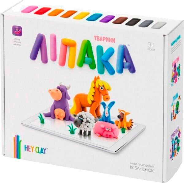 Набір для ліплення Lipaka Тварини s002animals