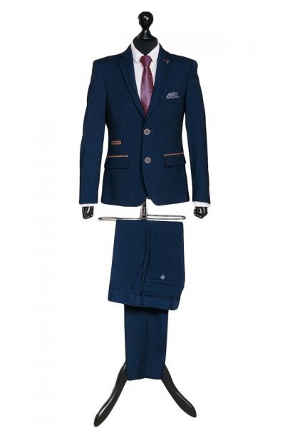 Костюм школьный West-Fashion р. 30 / 128 синий А775Б 