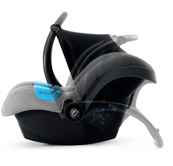 Автокресло Kinderkraft Mink светло-серый 00-00158337