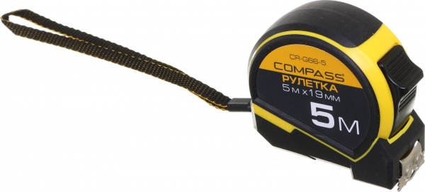 Рулетка Compass CR-G66-5 5 м x 16 мм