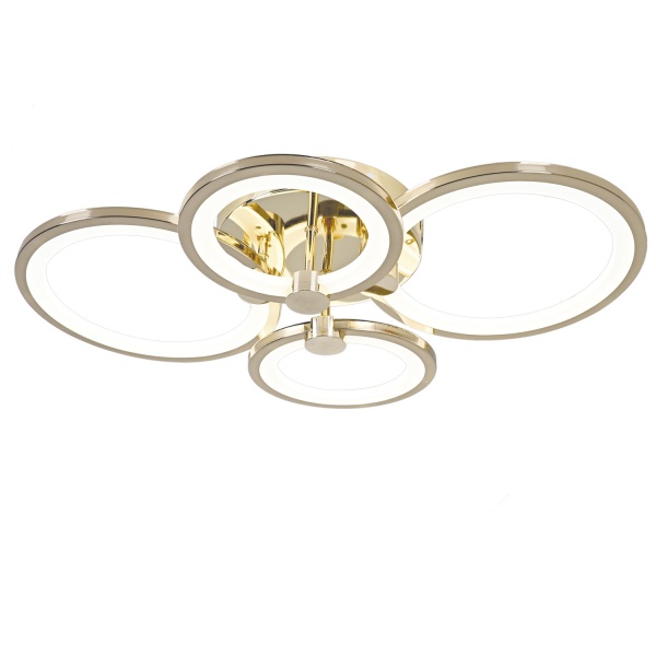 Люстра світлодіодна Victoria Lighting 76 Вт золотий Argo/PL4 gold 