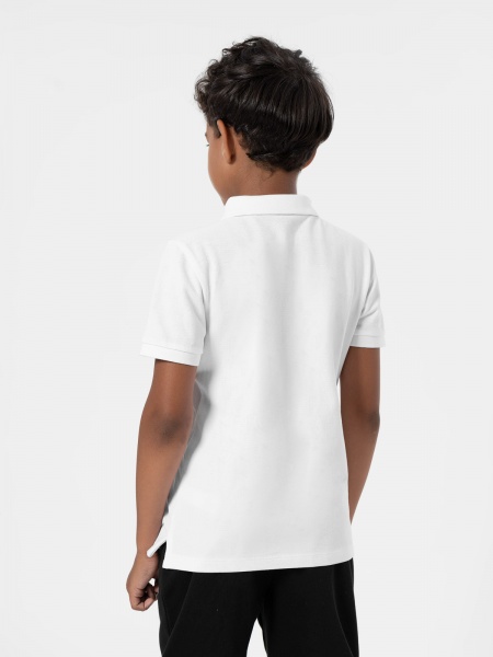 Поло 4F TSHIRT M295 4FJSS23TTSHM295-10S р.152 белый