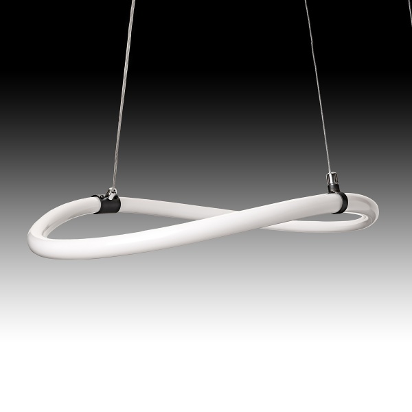 Люстра светодиодная Berger 1x26 Вт черный 7003-PL-26 Black 