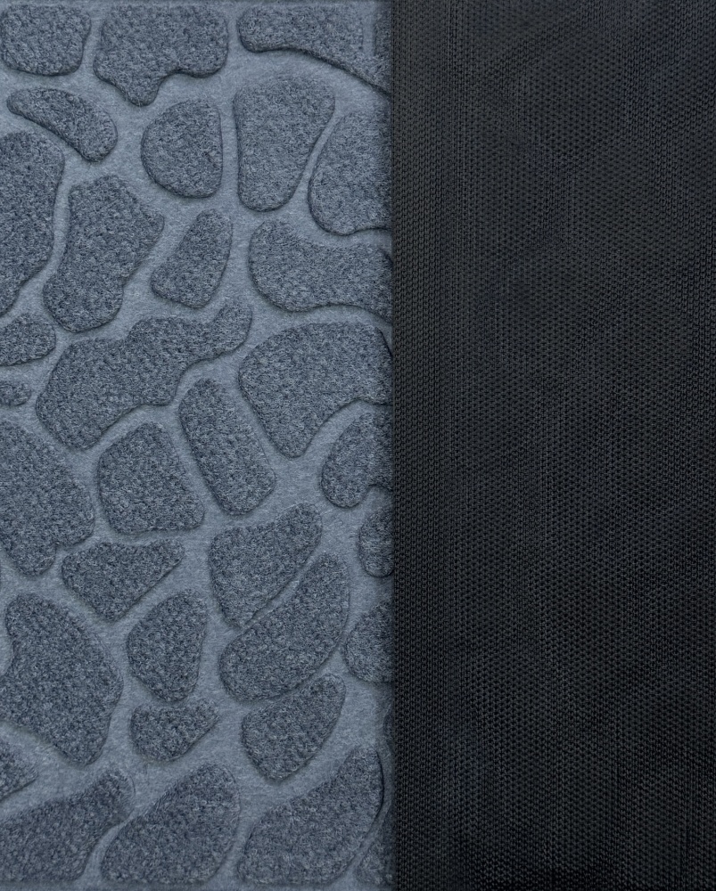 Коврик Relana R06 steel grey 40x60 см