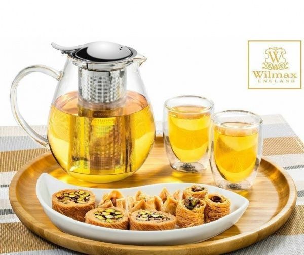 Чайник заварювальний Thermo 850 мл WL-888802 Wilmax