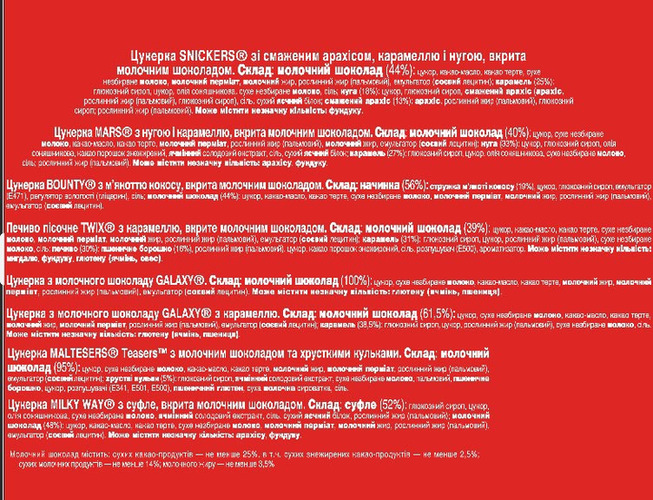 Набор конфет Celebrations 196 г