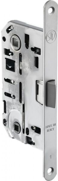 Дверний замок міжкімнатний STV матовий хром