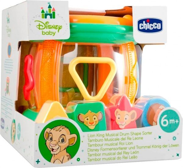 Игрушка музыкальная Chicco Барабан Короля Льва 07514.00