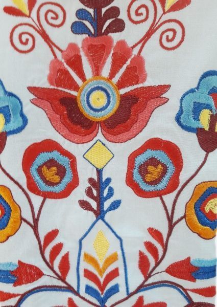 Вишиванка для дівчаток Едельвіка 235-20/09 р.122 білий 