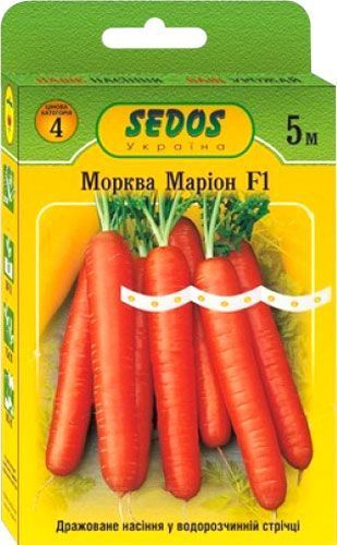 Семена морковь Марион на ленте 5 м