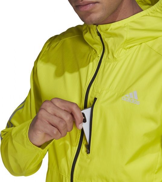 Ветровка Adidas OWN THE RUN JKT GJ9950 S салатовый