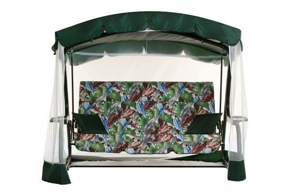 Гойдалка OLSA Турин-Преміум FLOWER 2442х1440х1810 мм дизайн: листя 