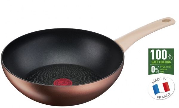 Сковорода wok 28 см Eco Respect G2541953 Tefal