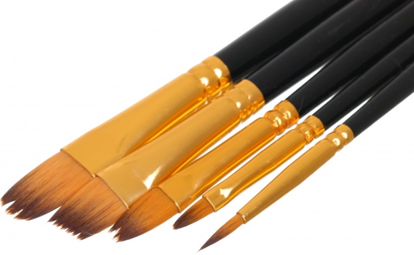 Набор кистей 5 шт деревянные Nota Bene 