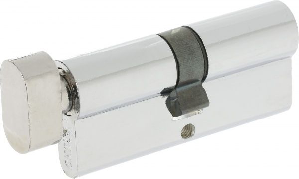 Цилиндр Bruno 35x35 ключ-вороток 70 мм хром