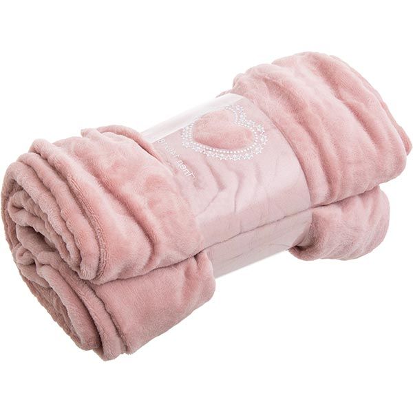 Плед фланелевый Underprice Glory розовый 200x220 см