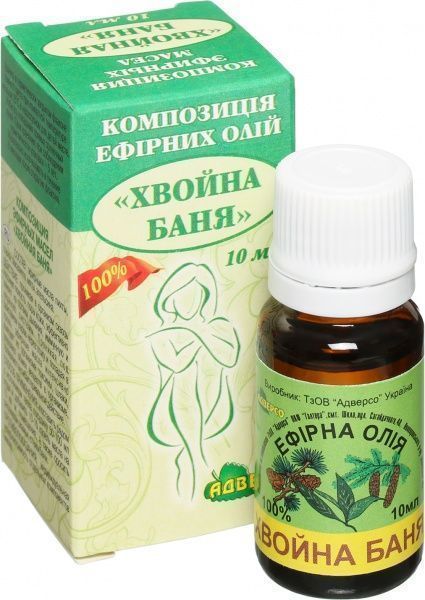 Аромакомпозиція Адверсо Хвойная баня 10 мл 