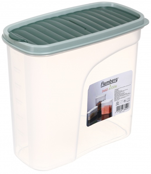 Ємність для зберігання Sand 1,8 л трав`яна Flamberg Smart Kitchen