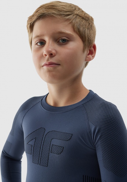 Комплект термобелья 4F SEAMLESS UNDERWEAR M096 4FJAW23USEAM096-32S р.164 синий