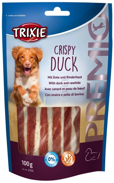 Ласощі Trixie PREMIO Crispy Duck 100 г (31705)