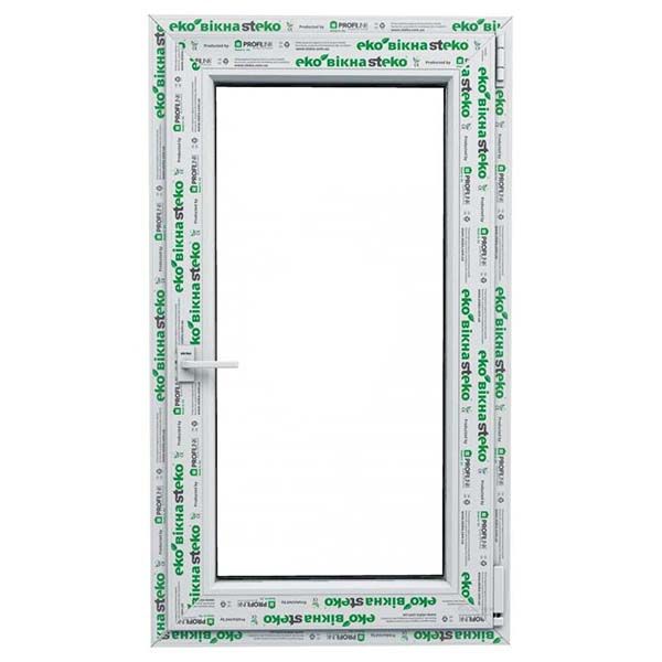 Окно поворотно-откидное Steko S300 58 850x1410 мм правое