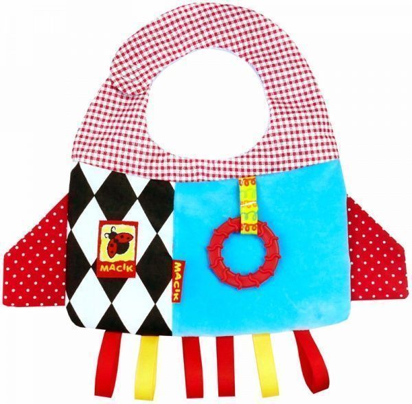 Іграшка-слинявчик Macик Ракета МС 170701-01