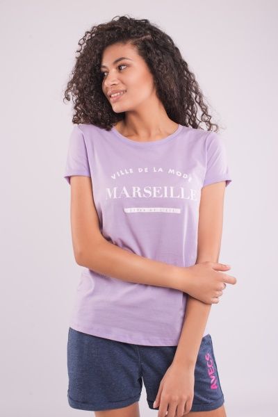 Футболка Avecs AV-30304/19 44 фіолетовий