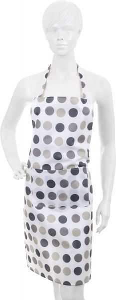 Фартук кухонный Горох бежевый