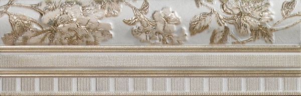 Плитка El Molino Ганновер Оро-Бейге ценефа 8x25 . 