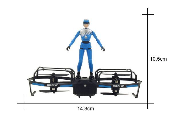 Квадрокоптер на р/к S11