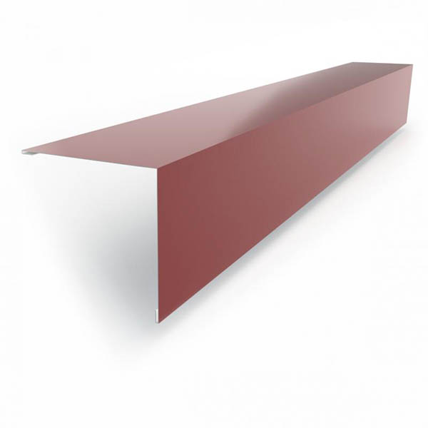 Угол наружный PSM RAL 3011 красный 2м