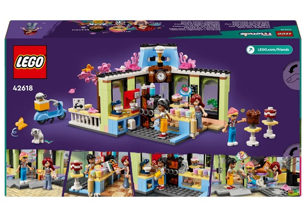 Конструктор LEGO Friends Кавʼярня Хартлейк-Сіті 42618