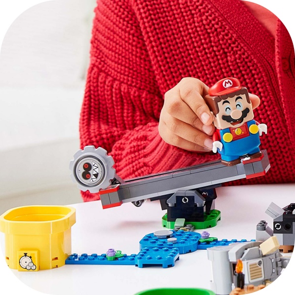 Конструктор LEGO Super Mario Сутичка з Резнором. Додатковий рівень 71390