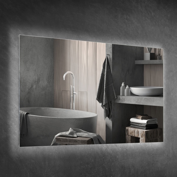 Зеркало со встроенной подсветкой ScandiSPA Хотей 700х800 мм 
