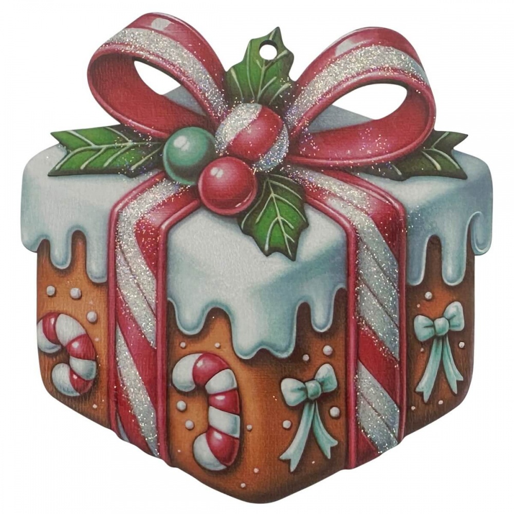 Подвеска MIS LT Подарочек 10 см в ассортименте