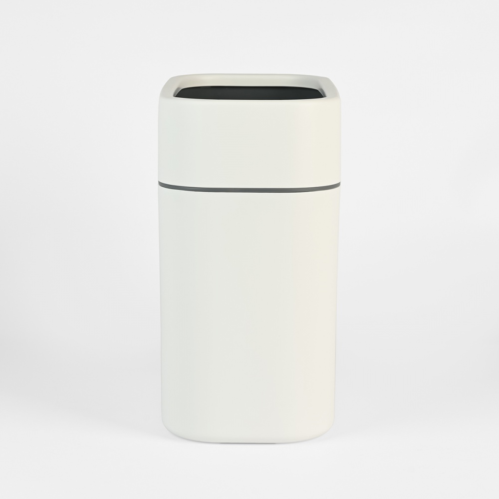 Відро для сміття МВМ 10 л білий/сірий BIN-24 10L WHITE/GRAY