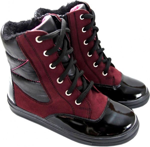 Ботинки Мальви р.31 бордовый Ш-453 wr 