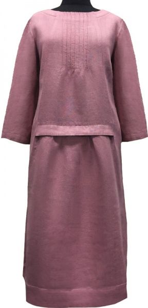 Платье Галерея льна Марго р. 46 розовый 0950/46/1128 