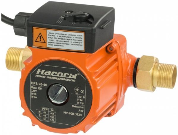 Циркуляционный насос Насосы плюс оборудование BPS 20-4-130