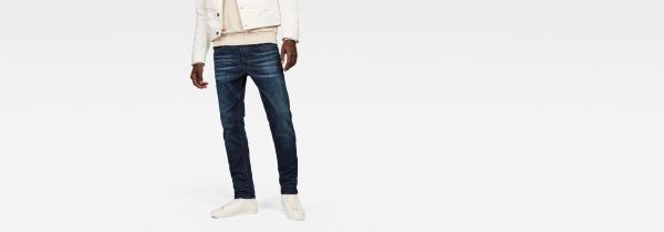 Джинсы G-Star RAW 3301 Slim 51001,8968-9112 р. 36-32 синий 