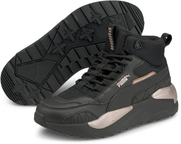 Ботинки Puma X-Ray 2 Square Mid L WTR 38321803 р.UK 4 черный