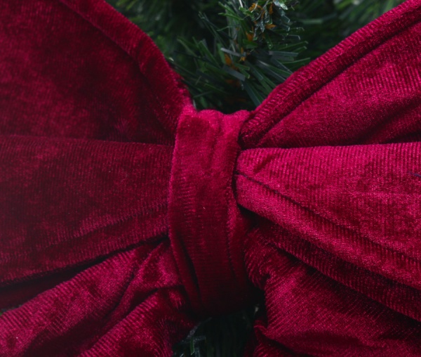 Декорация новогодняя Бант 300х4х340 мм CAA125390 