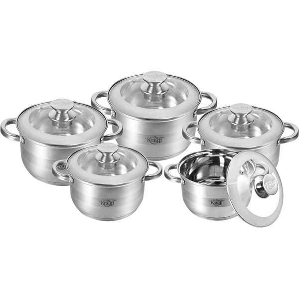 Набір каструль Heilsam 12 предметів 26-242-008 Krauff