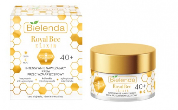 Крем для обличчя день-ніч Bielenda Royal Bee Elixir інтенсивне зволоження 40+ 50 мл